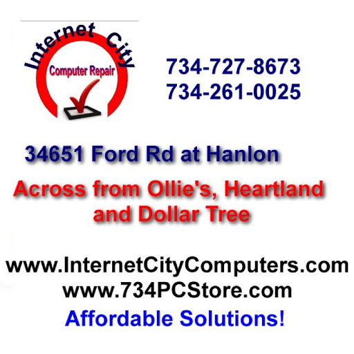 Computer Repair Service «Internet City Computers», reviews and photos, 34524 Warren Rd, Westland, MI 48185, USA