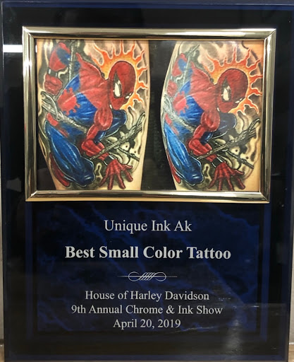 Explore sweeney todd tattoo ideas, creative tattoo ideas in Anchorage, available at Unique Ink AK