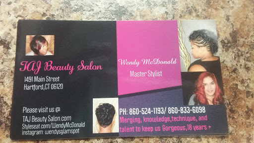 Beauty Salon «TAJ Beauty Salon», reviews and photos, 1491 Main St, Hartford, CT 06120, USA
