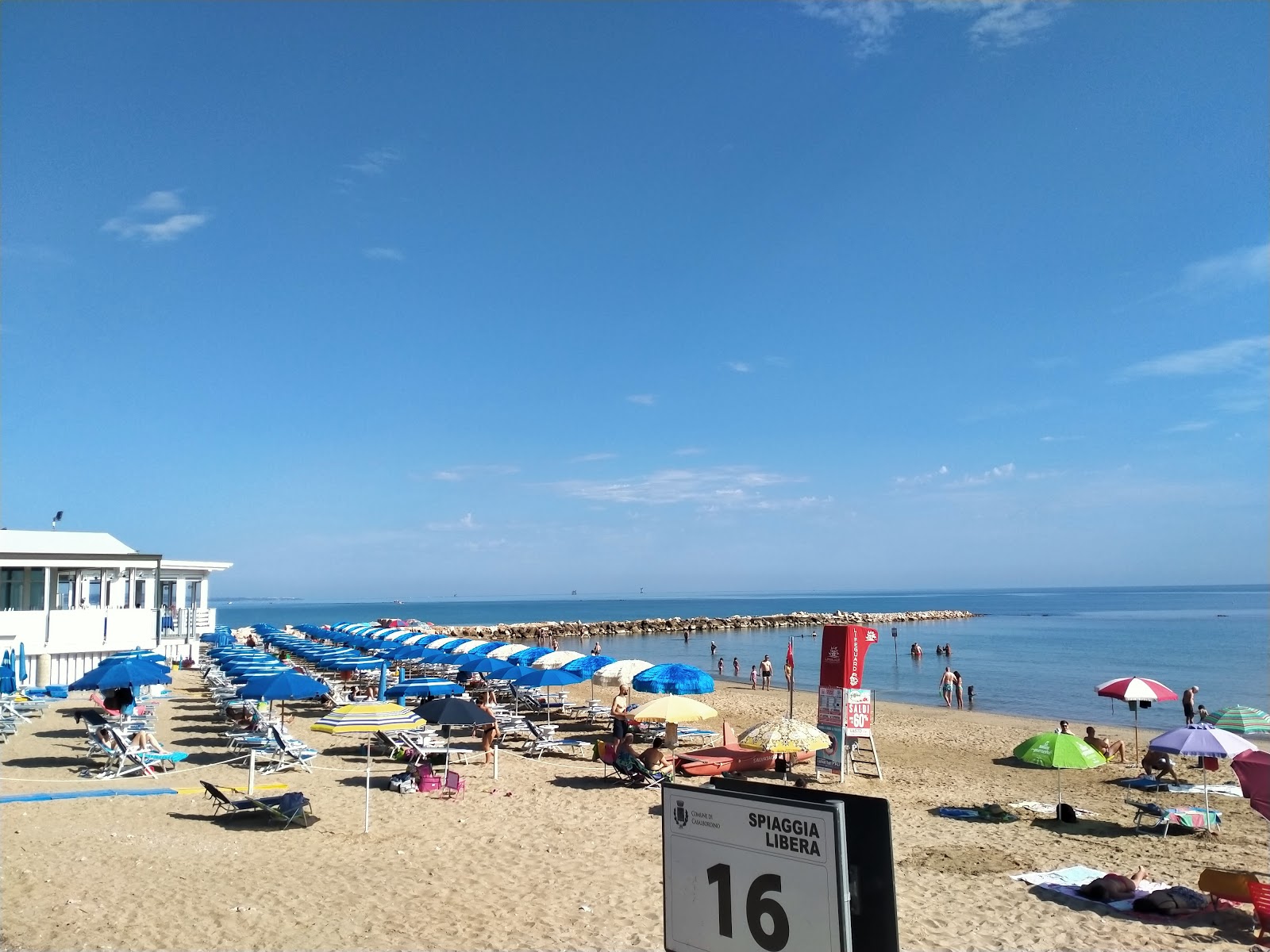 Fotografija Spiaggia di Casalbordino z visok stopnjo čistoče