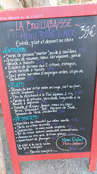 Menu du La Bouillabaisse à Hyères