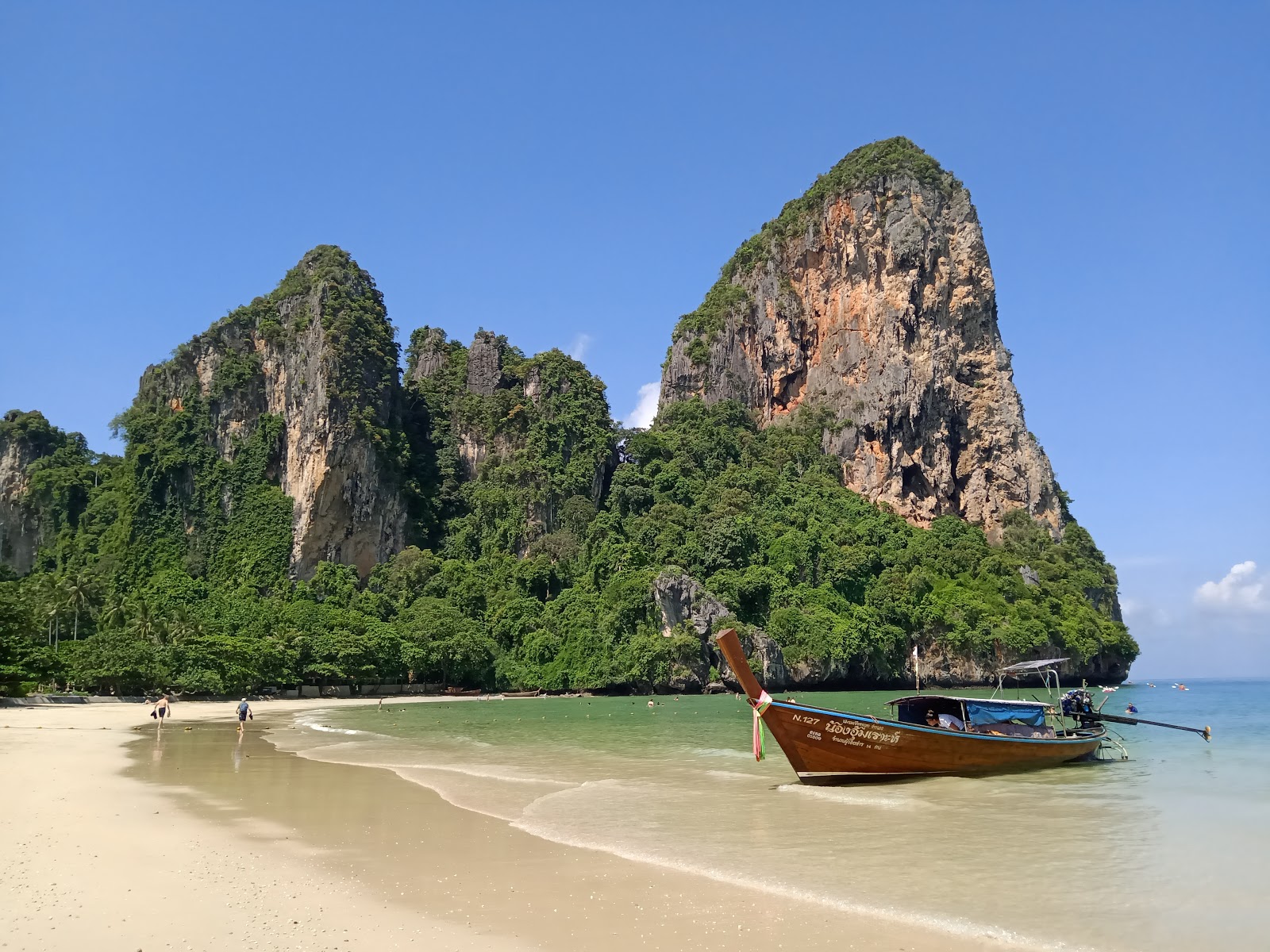 Photo of Railay Beach with white fine sand surface