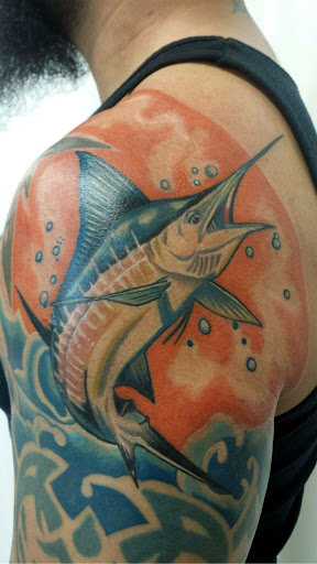 Explore lifeline tattoo ideas, creative tattoo ideas in Duluth, available at Tattoo Fiesta