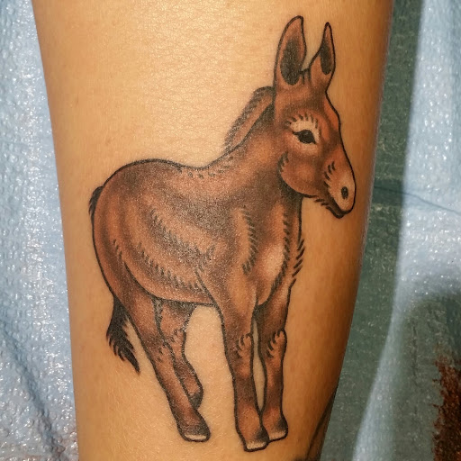 Explore american flag sleeve tattoo ideas, creative tattoo ideas in Las Vegas, available at Last Chance Tattoo