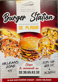 Restauration rapide Burger Station Orléans à Orléans (la carte)