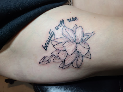 Explore sanskrit tattoo ideas, creative tattoo ideas in Meadville, available at Lucky Lucys Tattoo and Art Studio