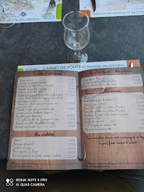 Carte du Restaurant La Grignotière à Monfort
