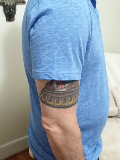 Explore birthday tattoo ideas for guys, creative tattoo ideas in Bend, available at Monolith Tattoo Studio