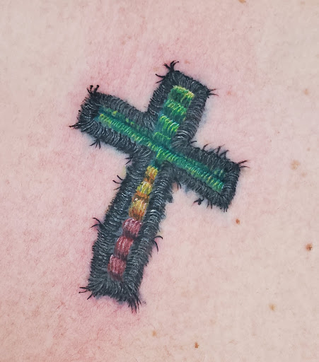 Explore tattoo ideas for back shoulder, creative tattoo ideas in Shelbyville, available at The Copper Phoenix