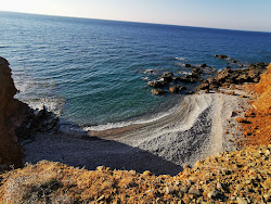 Anogeia beach'in fotoğrafı küçük koy ile birlikte