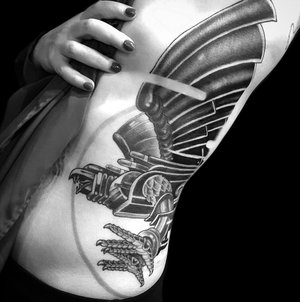 Explore cool arm sleeve tattoo ideas, creative tattoo ideas in Brighton, available at Ghost in the Machine Tattoo