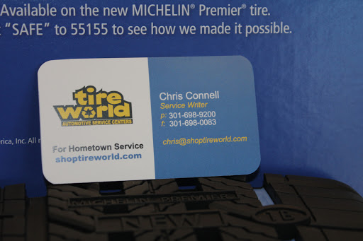 Auto Repair Shop «Tire World Auto Centers», reviews and photos, 1291 Riverbend Way, Frederick, MD 21701, USA