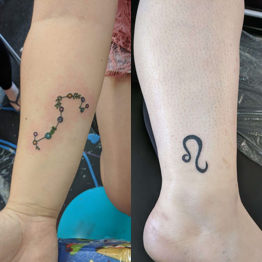 Explore small gap filler tattoo ideas, creative tattoo ideas in Redding, available at Caddy Daddys