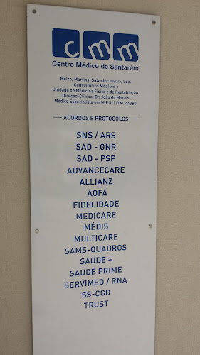 Avaliações doCMM - Centro Médico de Santarem em Santarém - Médico