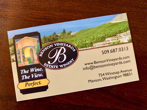 Winery «Benson Vineyards Estate Winery», reviews and photos, 754 Winesap Ave, Manson, WA 98831, USA