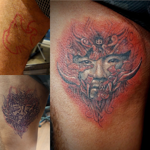 Find mens skull tattoo ideas for your next unique tattoo in Los Alamitos at Mr. Inkwells Classy Tattoos