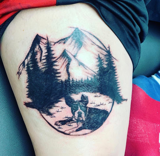 Explore adopted tattoo ideas, creative tattoo ideas in Denver, available at Disruptive Ink Tattoos