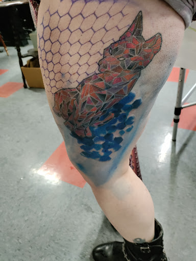 Explore coordinate tattoo ideas, creative tattoo ideas in Saint Paul, available at Black Coffin Tattoo