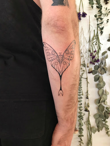 Explore chandler bing tattoo ideas, creative tattoo ideas in Yucca Valley, available at Love Always Tattoo