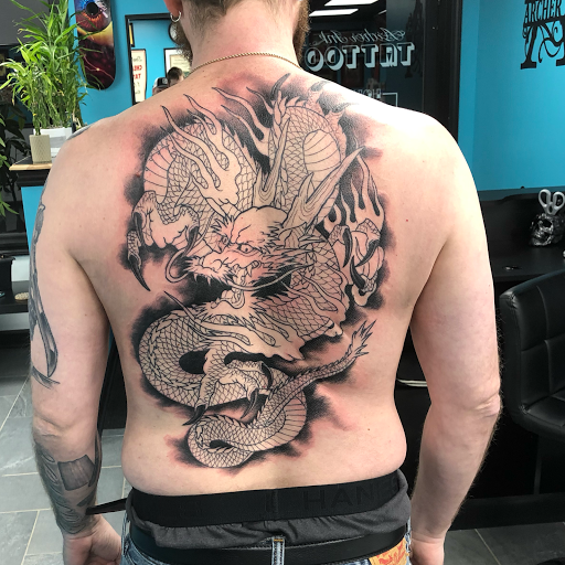 Explore small travel tattoo ideas, creative tattoo ideas in Lockport, available at Archer Ink Tattoo