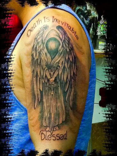 Explore half sleeve skull tattoo ideas, creative tattoo ideas in La Crosse, available at La Crosse Tattoo