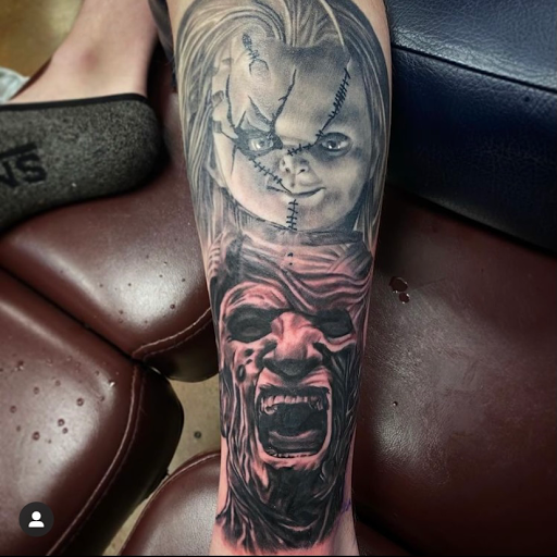 Explore travis scott tattoo ideas, creative tattoo ideas in Oklahoma City, available at Oklahoma Tattoo Collective