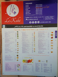 Restaurant cambodgien Le Kobé: Japonais -Cambodgien à Nice - menu / carte