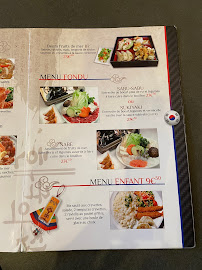 Restaurant coréen Korea House à Torcy - menu / carte