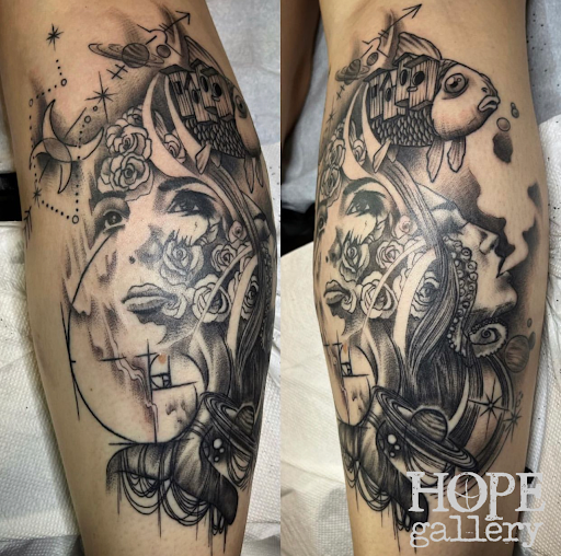 Tattoo Shop «Hope Gallery Tattoo», reviews and photos, 835 Woodward Ave, New Haven, CT 06512, USA