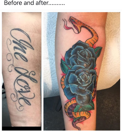 Tattoo Shop «Nine Lives Tattoo», reviews and photos, 61 N Holladay Dr, Seaside, OR 97138, USA