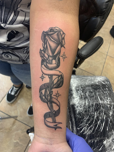 Explore us flag tattoo ideas, creative tattoo ideas in Fort Myers, available at Laid Back Tattoo