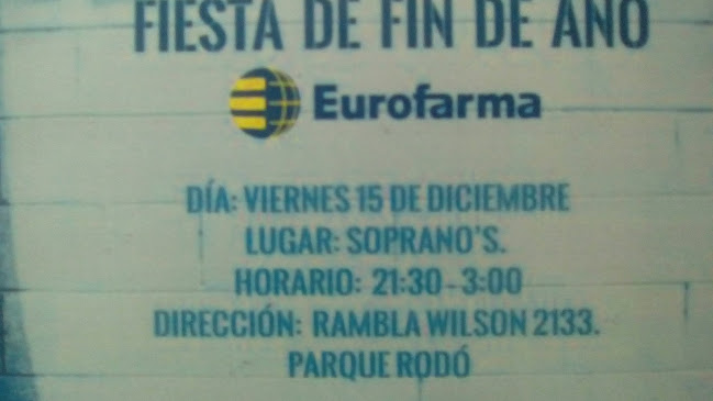 Comentarios y opiniones de Eurofarma Uruguay S.A.