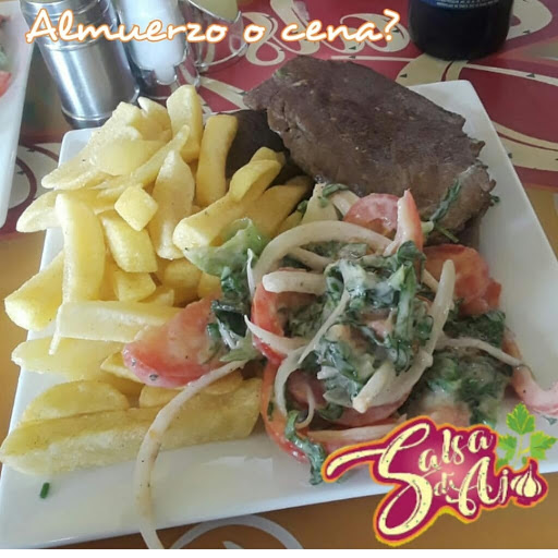 Restaurante Comida Venezolana Chilena Delivery Santiago Centro Calle Victoria SALSA DE AJO