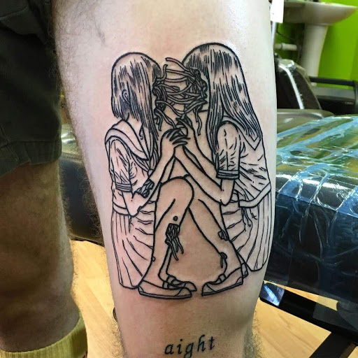 Explore tramp stamp tattoos ideas, creative tattoo ideas in Chicago, available at Mind Crusher Tattoo