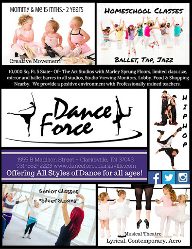 Dance School «Dance Force, L.L.C.», reviews and photos, 1955 Madison St b, Clarksville, TN 37043, USA
