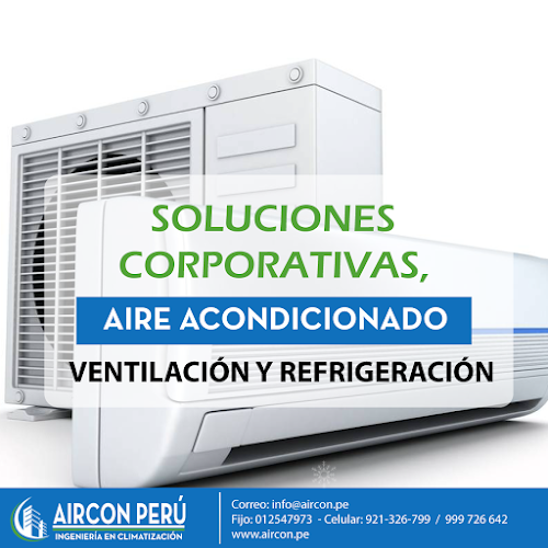 AIRCON PERÚ Aire Acondicionados Lima - Empresa de climatización