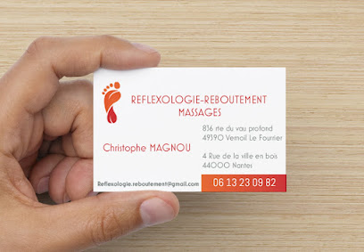 Christophe Magnou Réflexologie- Reboutement- Massages Vernoil-le-Fourrier