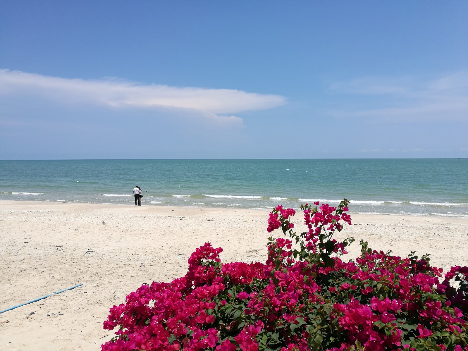 Foto von Cha-am Site B mit heller sand Oberfläche