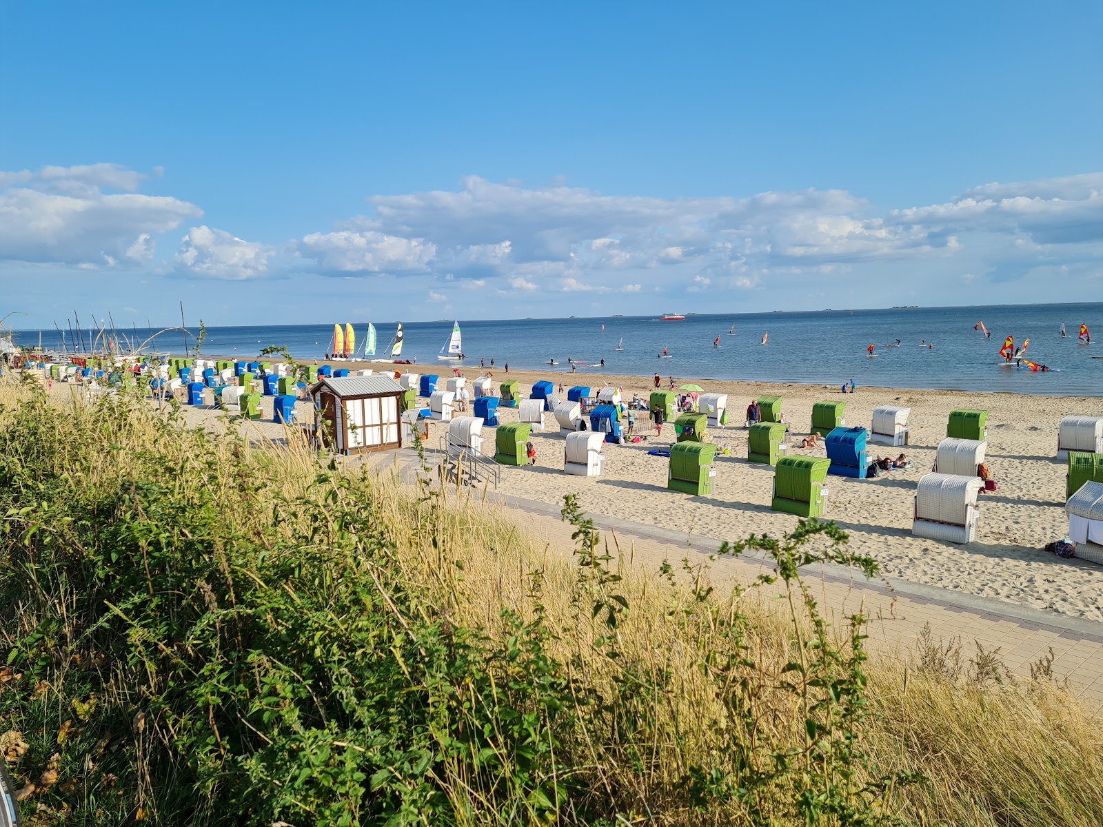 Foto van Fohr Sudstrand met helder zand oppervlakte