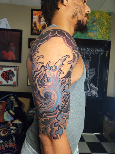 Explore coordinate tattoo ideas, creative tattoo ideas in Augusta, available at Mr. Tattoo