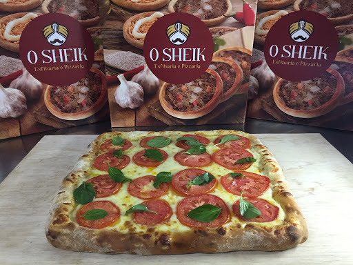 Logo da empresa - O SHEIK ESFIHARIA E PIZZARIA