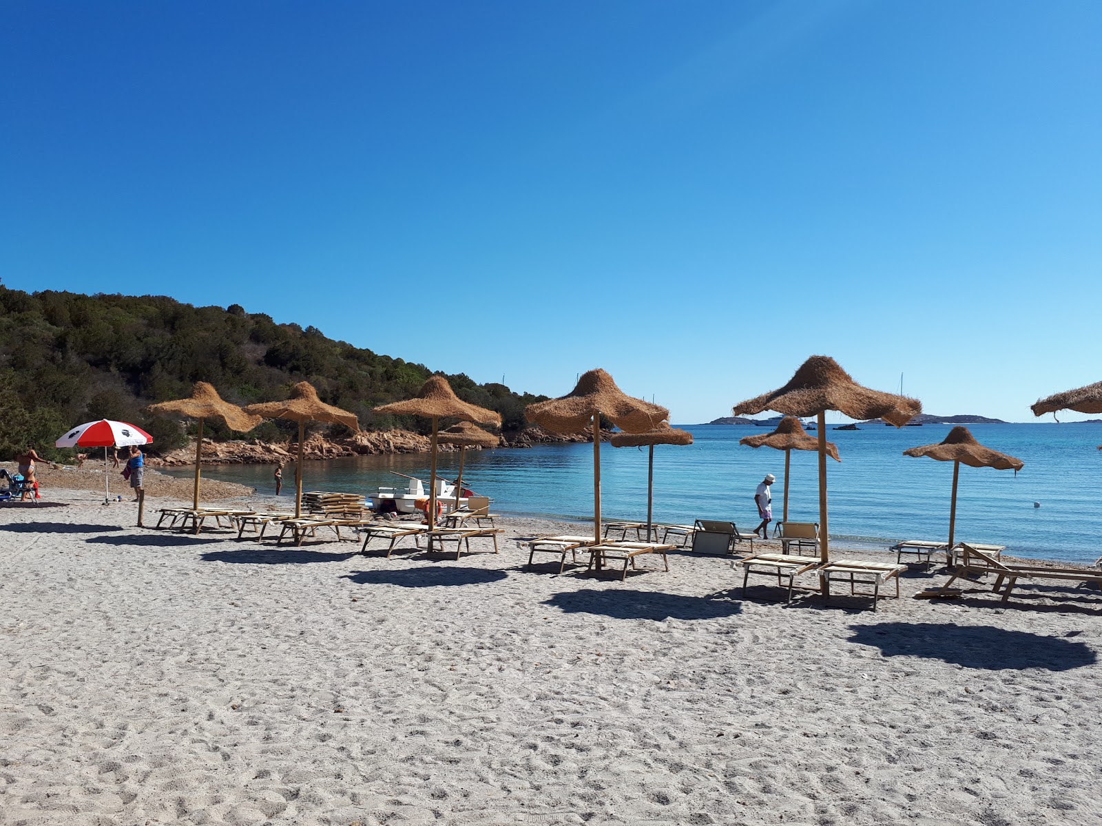 Foto af Spiaggia Porto Paglia med lille bugt