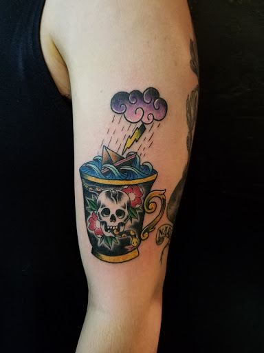 Explore back arm tattoo ideas, creative tattoo ideas in Nashville, available at Nashville Ink