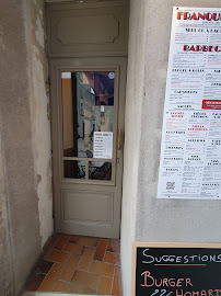 Restaurant Franquette à La Rochelle (le menu)