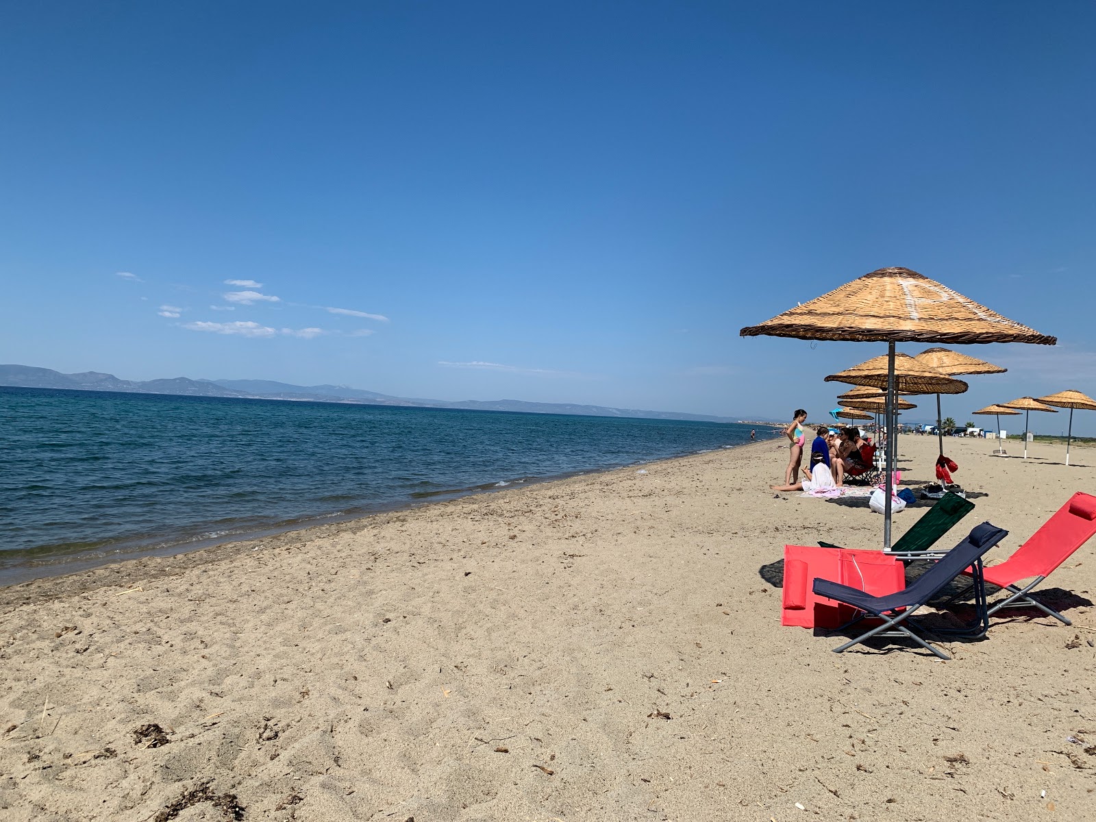Foto av Egitimciler Plaji med lång rak strand