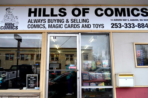 Hills of Comics, 125 E Main St, Auburn, WA 98002, USA, 