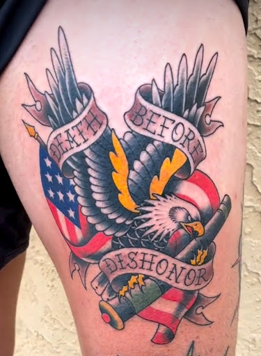 Explore egyptian god tattoo ideas, creative tattoo ideas in San Diego, available at Remington Tattoo Parlor