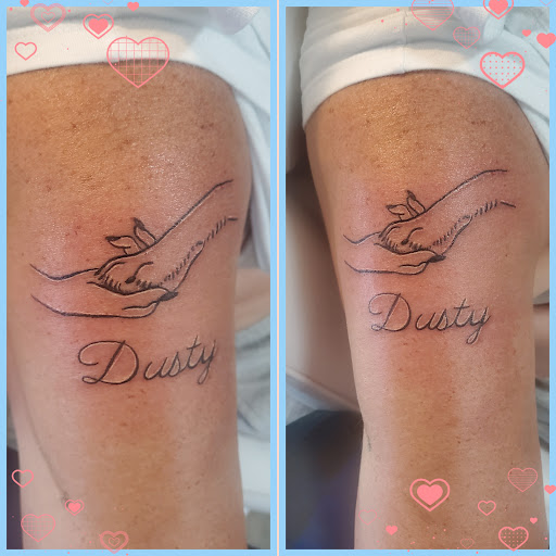 Explore word tattoo ideas for females, creative tattoo ideas in Bloomsburg, available at Tuccis Tattoo & Piercings Studio