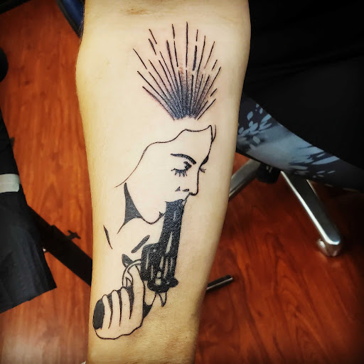 Explore thunderstorm tattoo ideas, creative tattoo ideas in San Jose, available at Underground Creation