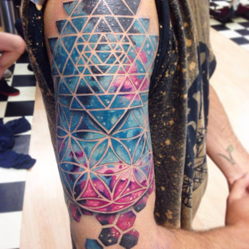 Explore viking sleeve tattoo ideas, creative tattoo ideas in Mchenry, available at Art and Soul Tattoo Company